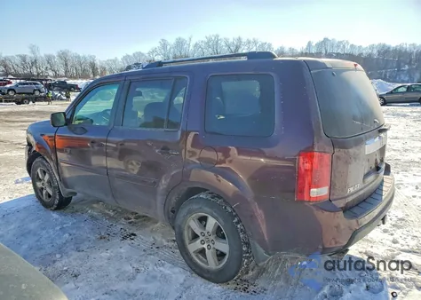 2009 Honda Pilot Exl z USA, uszkodzony, nr VIN 5FNYF48629B007273